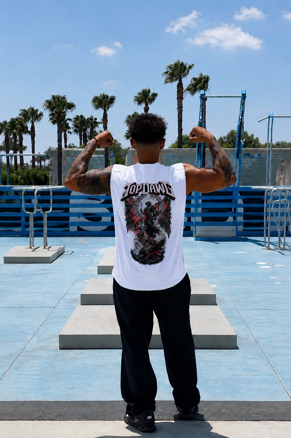 TD Archangel Oversized Sleeveless Tee ⚔️